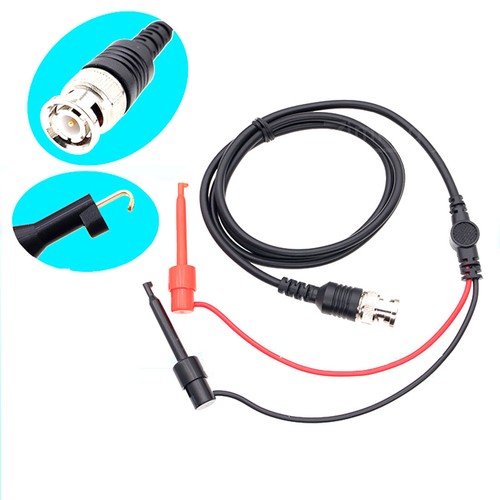BNC To Hook Test Leads For Oscilloscope & Multimeter