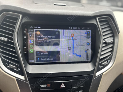 FOR HYUNDAI SANTA FE SPORT IX45 2013-2018 CARPLAY CAR RADIO GPS STEREO NAVI SWC