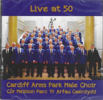 Cardiff Arms Park Male Choir - Live At 50 (2016) CD - RARE!