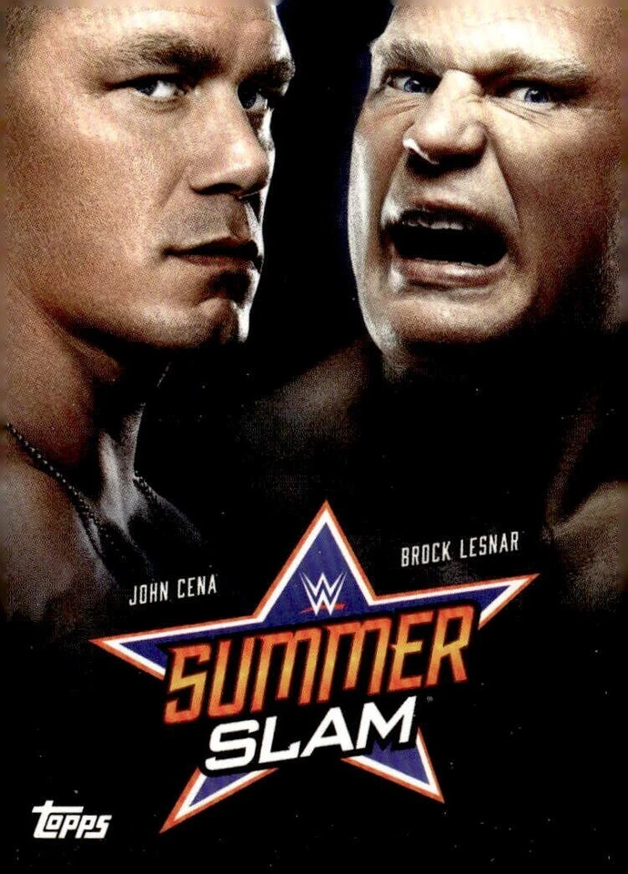 2019 Topps WWE SummerSlam  base and inserts - you pick from list - pyc - Image 2 of 4