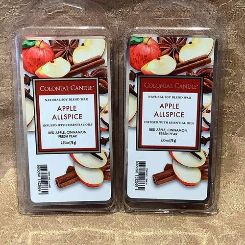Colonial Candle APPLE ALLSPICE Fragrance Wax Melt Set Of 2 - Picture 2 of 2