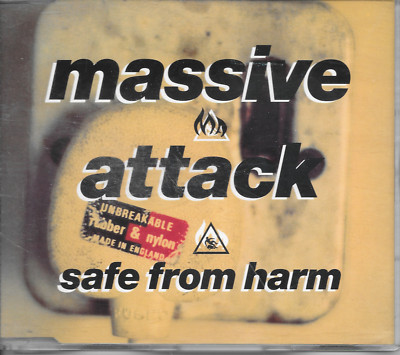 MASSIVE ATTACK - Safe from harm CD MAXI 3TR Trip Hop 1991 (Circa) Europe 