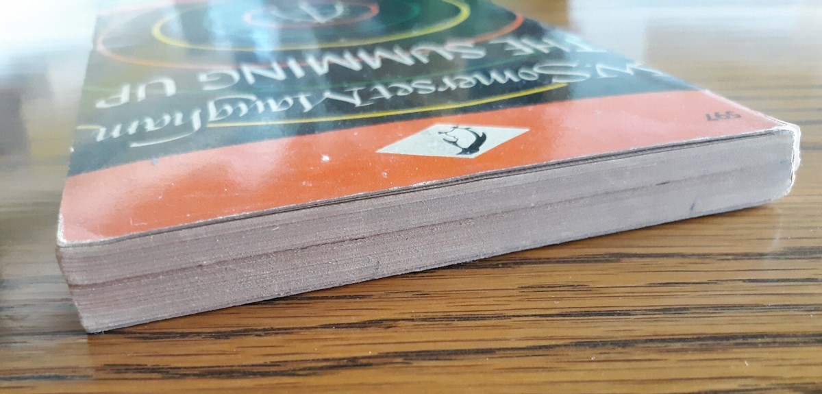 The Summing Up, Somerset Maugham, Vintage PB, 1946 | eBay