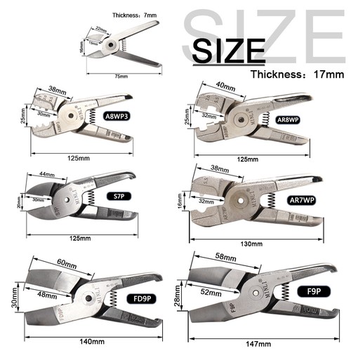 Air Pneumatic Scissors Head Handheld Air Shears  Metal Wire Cutting Nipper Tool - Picture 1 of 27