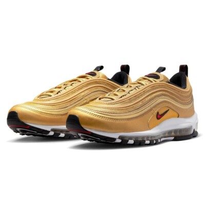 Größe UK 4 (GS) - Nike Air Max 97 OG 2023 Low Metallic Gold