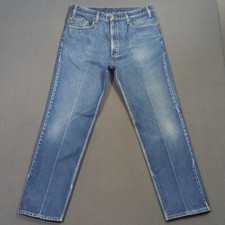 Levi's Vintage Jeans Men's 38x32 Fits 36x32 Blue 505 Regular Fit Straight Leg
