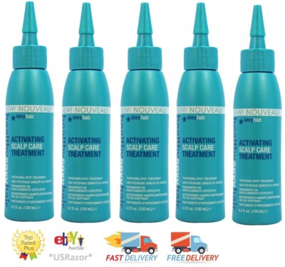 5 Pc Healthy Sexy Hair Activating Scalp Care Treatment 4.2 Oz Unisex bottles USA