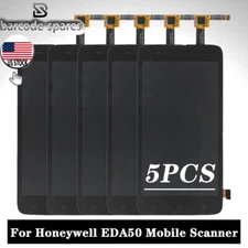 5PCS LCD Display with Touch Screen Digitizer For Honeywell EDA50 Mobile Scanner