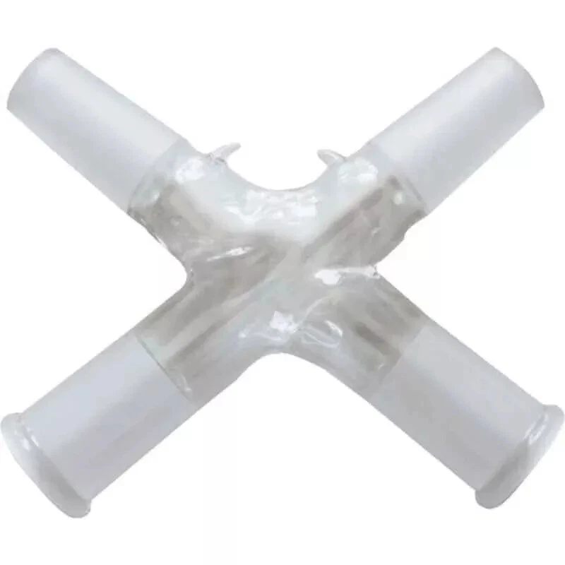 ABGIL Borosilicate Glass Adapter, Four-Way Connecting - Image 2 of 3