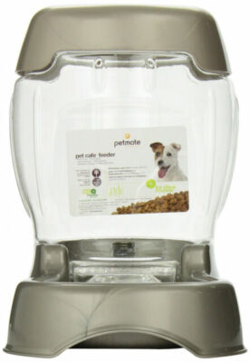 Petmate Pet Cafe Feeder Dog and Cat Feeder Pearlescent Colors 3 Sizes, Made i...