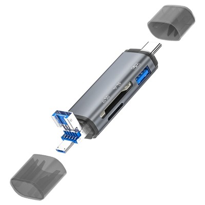 USB C USB Card Reader MultiFunction Memory Adapter for Tablets Phone