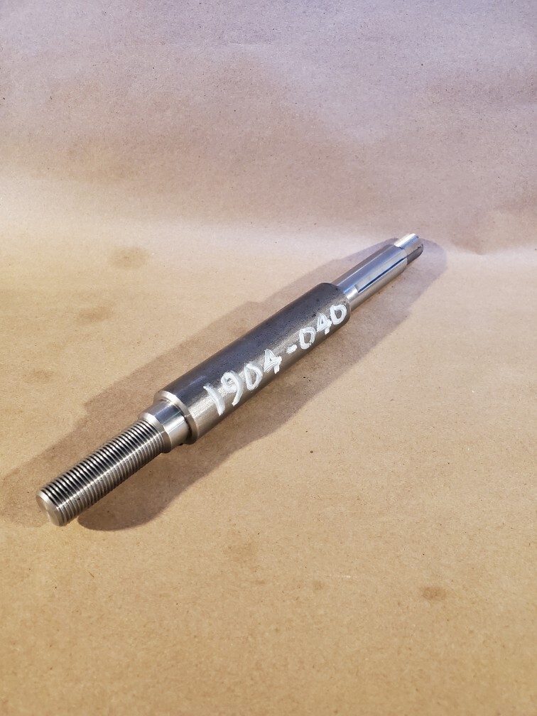YAZOO 1904-040 Mower Deck Spindle Shaft Fits YR36, YR42, YR48