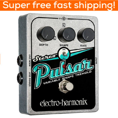Electro Harmonix Stereo Pulsar Tremolo Pedal - New