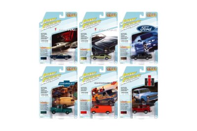 JOHNNY LIGHTNING CLASSIC 2021 RELEASE 3 SET A - 6 1/64 DIECAST