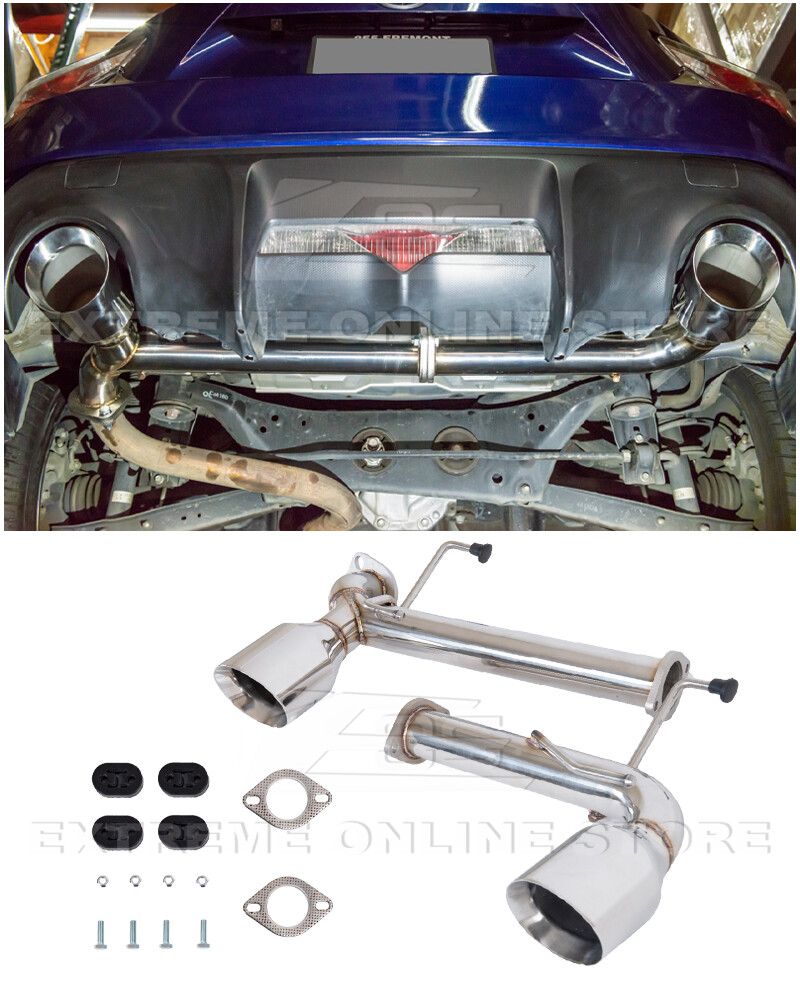 For 12-21 Scion FR-S Subaru BRZ Toyota 86 Muffler Delete Axle Back