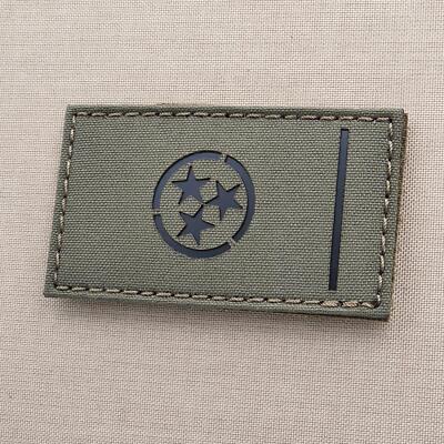 Tennessee Ranger Patch IR infrared Tennessee state flag ranger green morale IFF tactical patch ...