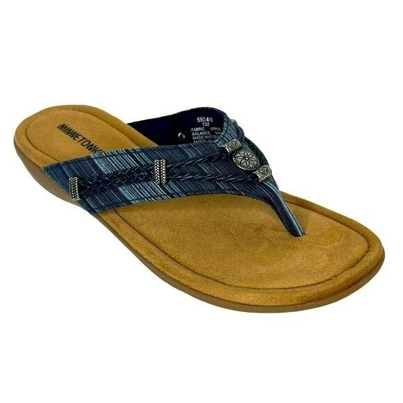Minnetonka women's silverthorne 2025 thong sandal