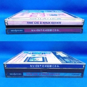 Ss Time Gal Ninja Hayate Taito 1997 Sega Saturn Retro Game Current Item Revenge 