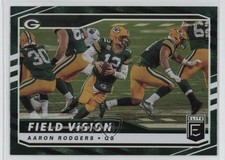 2021 Panini Donruss Elite Field Vision Green Aaron Rodgers #FV2 1t2c