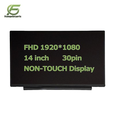 New N140HCA-EAE 14'' 30Pin LCD Screen Display Non-Touch Panel FHD 1920x1080 EDP