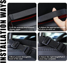 Handbag Holder for Auto, Net Pocket Purse Holder Between Front Seats Car Stor...