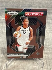 2024 WNBA Monopoly - Chelsea Gray - Brown Prizm SP 213/249 - Las Vegas Aces