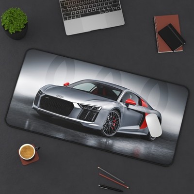 Audi R8 - V10 - 3 sizes available - Desk Mat Mouse Pad