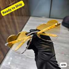 Moissanite Sunglasses Iced Out VVS D Passes Diamond Tester Designer Glasses