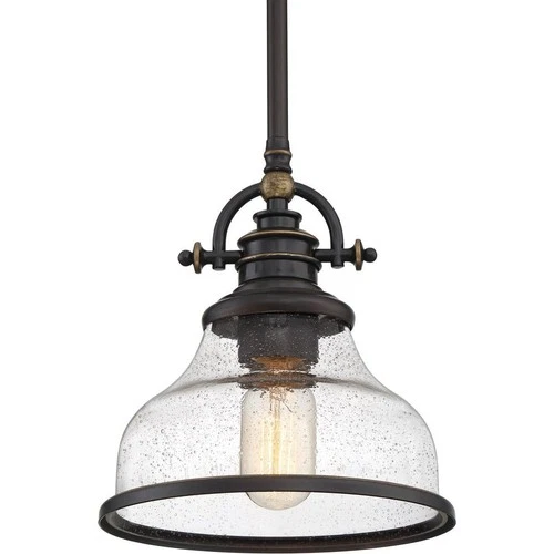 Grant - 1 Light Small Mini Pendant-Brushed Nickel Finish    -Traditional - Picture 4 of 8