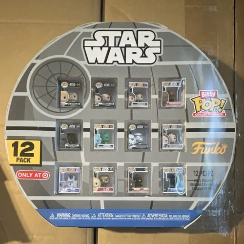 Funko Bitty Pop Star Wars Target Exclusive 12-Pack Chewbacca Stormtrooper R2-D2