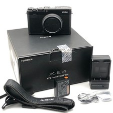 Fujifilm X-E4 26.1MP Mirrorless Digital Camera  - Black  Body Only  very nice