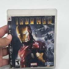 Iron Man PS3 (Sony PlayStation 3, 2008) No Manual TESTED