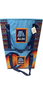 #ad NEW ALDI Collapsible Box Tote Bag Set Of 2 Bags Aldi Bags Bundle Of 2 $25.50