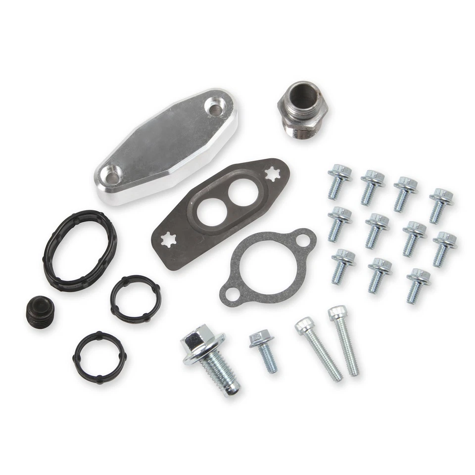 Pan de aceite Holley 302-21 para camioneta Chevy Chevrolet Camaro Nova Pontiac Acadian C10 Foto 2 de 2