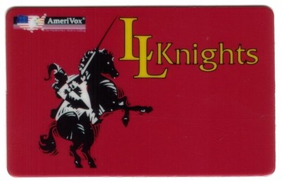 LL Knights - Medieval Knight On Horseback PROOF (Blank Reverse) Phone Card