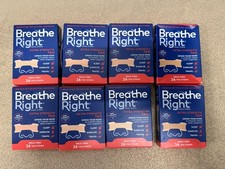8 Boxes Of Breathe Right Extra Strength Tan Nose Strips - 208 Total Strips 2029