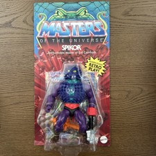 Mattel Masters of the Universe Origins Spikor Action Figure New Unpunched Snake