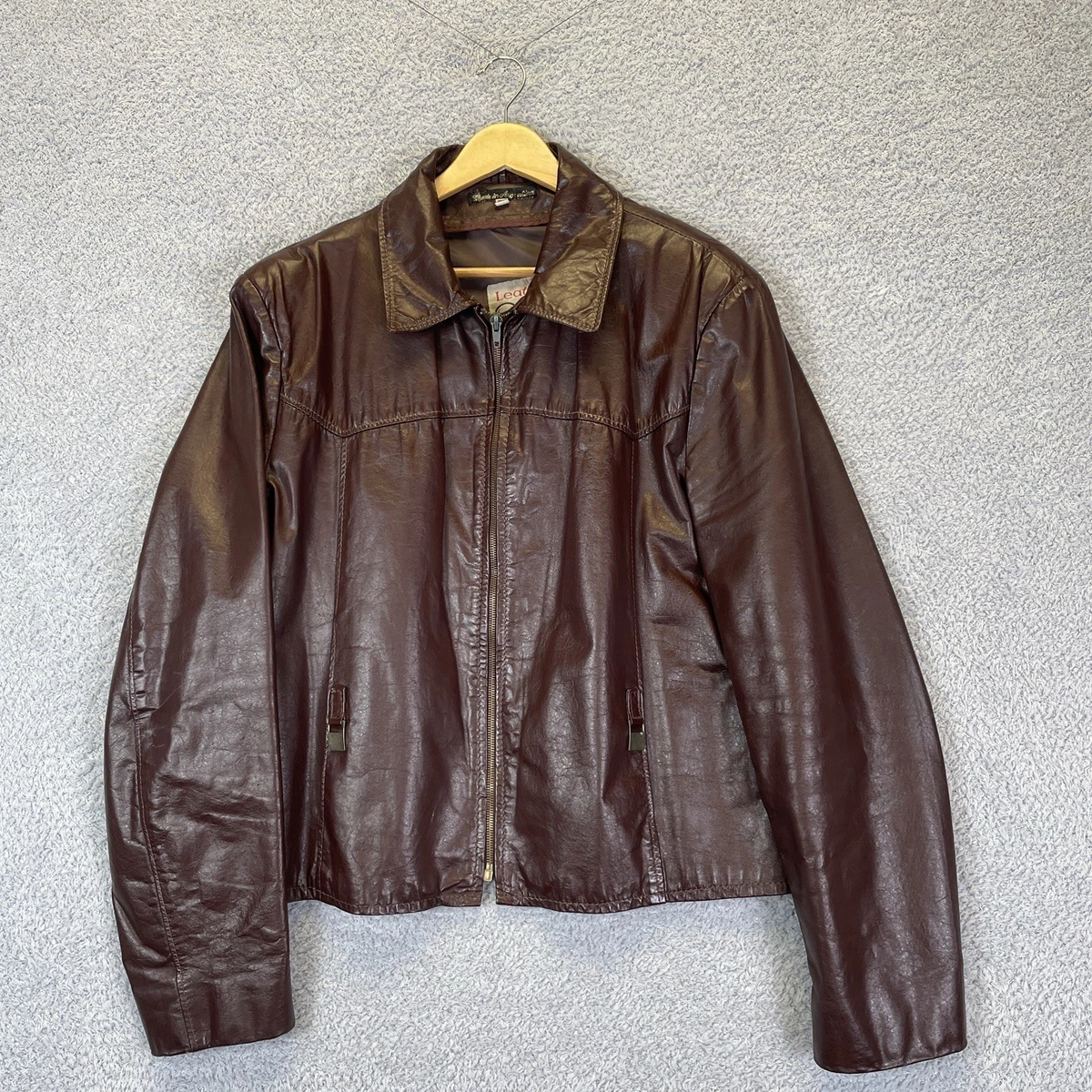 Sears Leather Outer Shell Coats, Jackets & Vests for Men for Sale