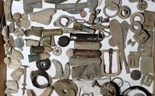 100+ Civil War and later Relics dug in Central Virginia $42.00 + $21.00 shipping