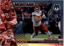 2022 Panini Mosaic Montage #27 Travis Kelce - FB