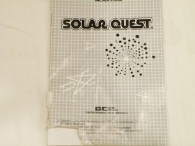 Vintage Vectrex Cosmic Chasm Complete in Box with Solar Quest Overlay and Manual