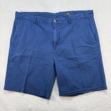 Vineyard Vines Shorts 40 Blue Textured Mens Casual Summer Classic