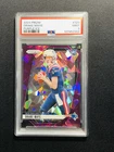 2024 Panini Prizm Drake Maye #329 Purple Ice 219/225 RC Patriots PSA 9 -RU73