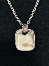 925 Sterling Silver 1mm Cable Chain Necklace chain Pendant
