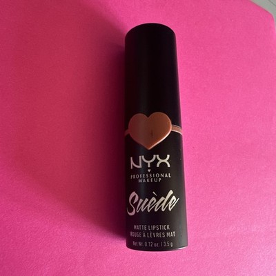 New NYX Suede Matte Lipstick 0.12oz 80 Stockholm