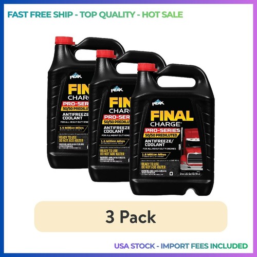 3P FINAL CHARGE® PRO-SERIES 50/50 Pre-Diluted Extended Life Antifreeze & Coolant