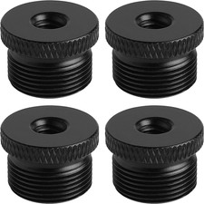 4 Pack Mic Stand Adapter 1/4 Female to 5/8 Male Screw Adapter Thread Tripod