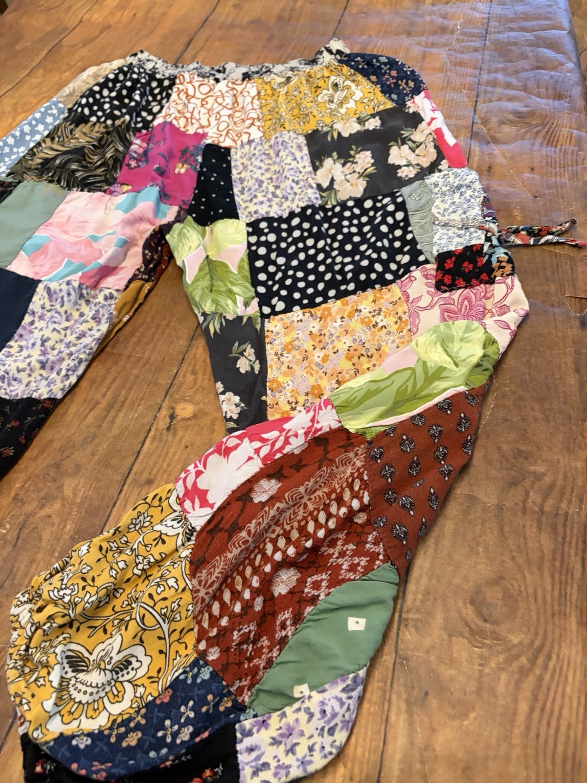 Handmade Boho Patchwork Pants - image 3