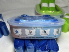 10 Pack Cat Litter Bag Refills for Litter Genie