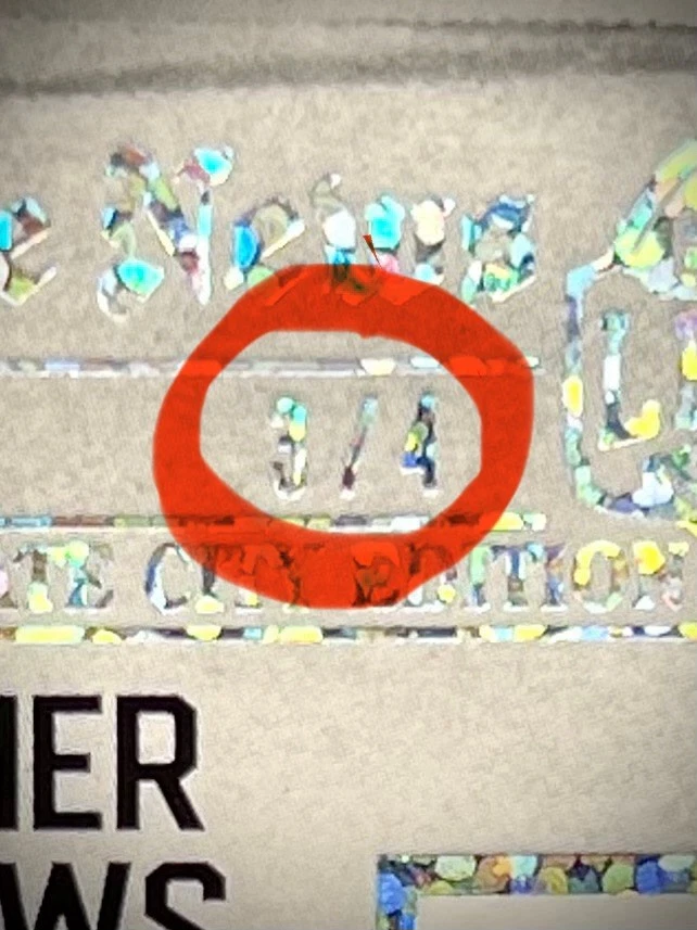 2024 Leaf Start Spreading The News Дэвид Уэллс ИДЕАЛЬНАЯ ИГРОВАЯ РЕЛИКВИЯ /4!!! Yankees - Изображение 2 из 3